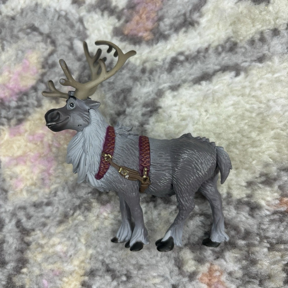 Disney Frozen Sven Reindeer 3.5" PVC Figure Figurine‎ / Cake Topper